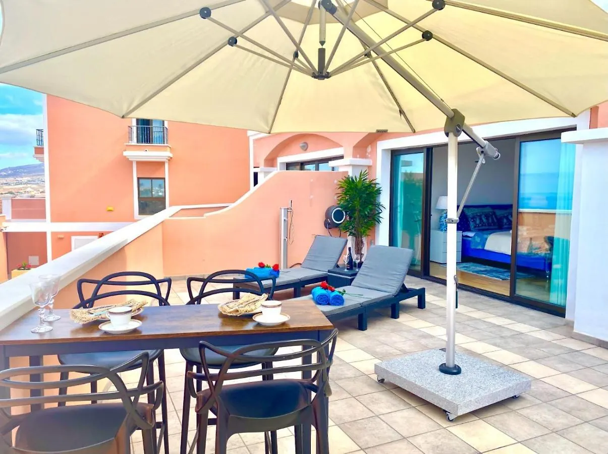 Blue Diamond Luxury Apartment With Amazing Seaview In Costa Adeje