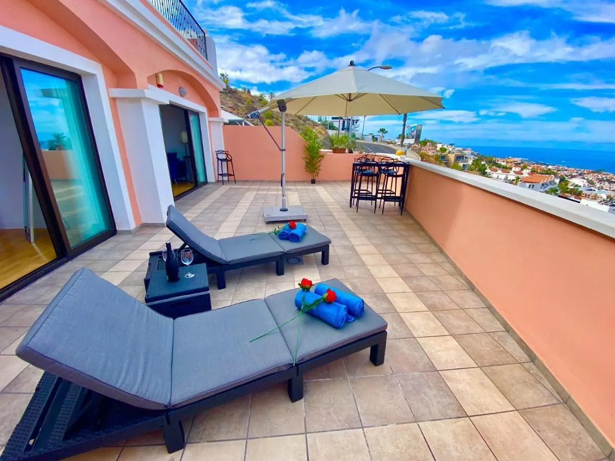 Blue Diamond Luxury Apartment With Amazing Seaview In Costa Adeje